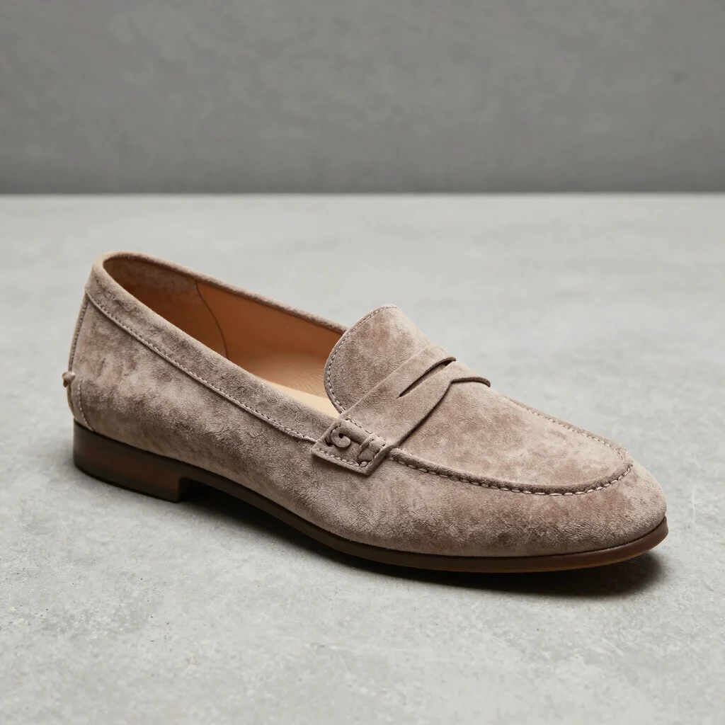 Soren Suede Penny Loafers